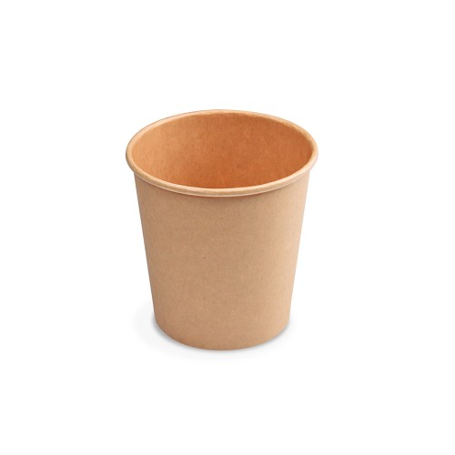 Kubek papierowy kraft fi 73 mm, 180 ml