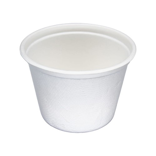 Miska z trzciny cukrowej biała 470 ml