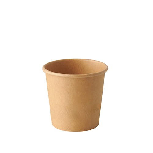Pojemnik papierowy kraft ⌀ 60 mm, 90 ml