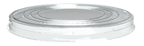 Pokrywka z PET do pojemnika okrągłego ⌀ 180 mm, 1100 ml