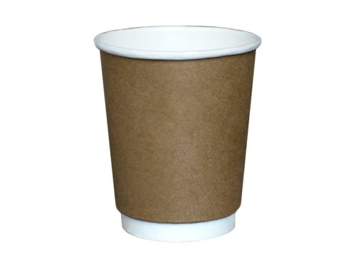 Kubek dwuwarstwowy kraft ⌀ 80 mm, 250 ml