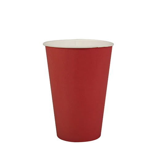 Kubek papierowy czerwony 200 ml