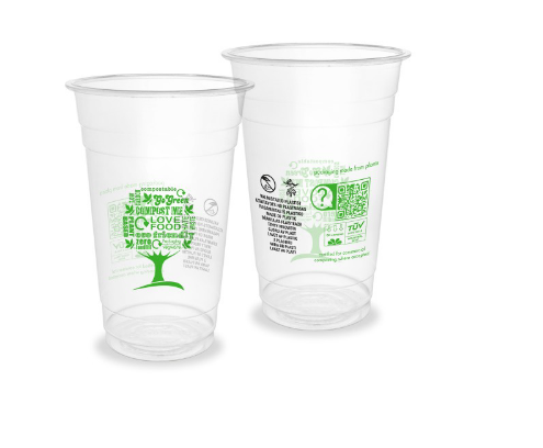 Kubek do napojów zimnych, deserów "Green Tree" fi 96 mm, 550 ml