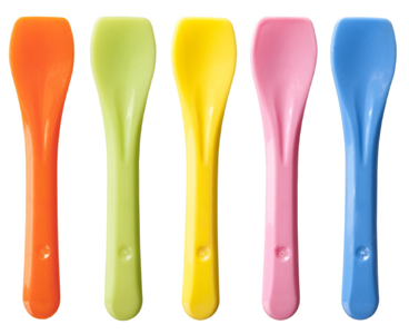 Łyżeczka do lodów, różne kolory - 9,5 cm, 1 kg