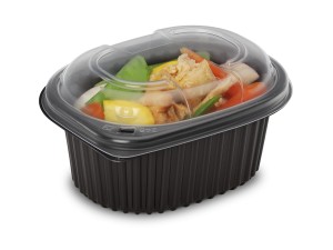 Pokrywka z PP do pojemnika - 14,2 x 11,1 x 2 cm (paczka 20 szt.)