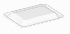 Pokrywka z PP do pojemnika 22,7 x 17,8 x 2,3 cm (paczka 80 szt.)