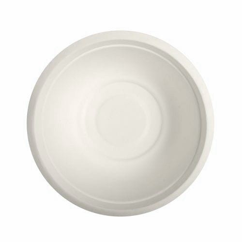 Miska z trzciny cukrowej, biała, 500 ml
