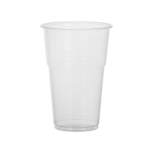 Kubek do napojów zimnych z PP fi 95 mm, 500 ml (paczka 50 szt.)