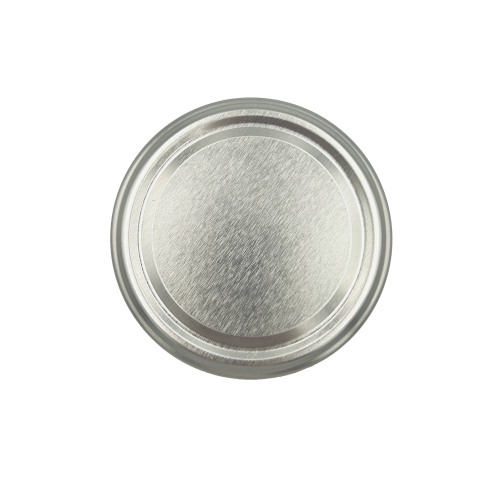 Nakrętka metalowa, srebrna, do słoika fi 82 mm