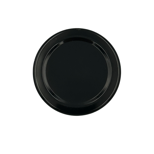 Nakrętka metalowa czarna do słoika fi 53 mm