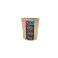 Kubek papierowy kraft "To Go", fi 63 mm, 100 ml