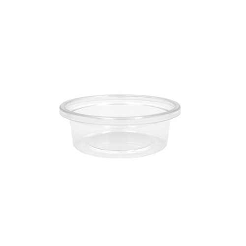 Pojemnik z rPETu na sos, fi 62,5 mm, 30 ml
