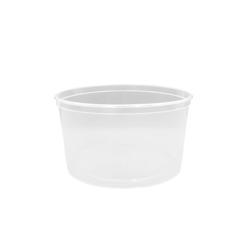 Pojemnik przezroczysty z PP, na zupę, 500 ml , średnica 125 mm