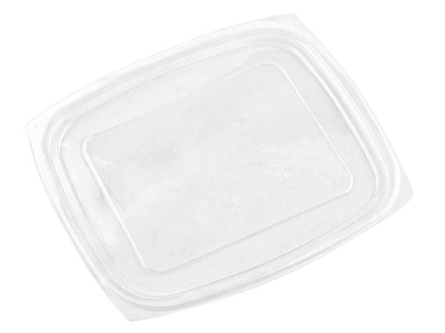 Pokrywka z PLA do pojemnika prostokątnego o pojemności 750-1000 ml