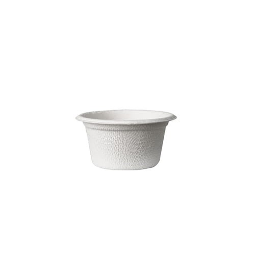 Miseczka dresingowa z trzciny cukrowej, fi 60 mm, 60 ml
