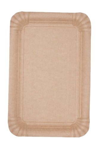 Tacka papierowa, kraft - 20 x 13 cm