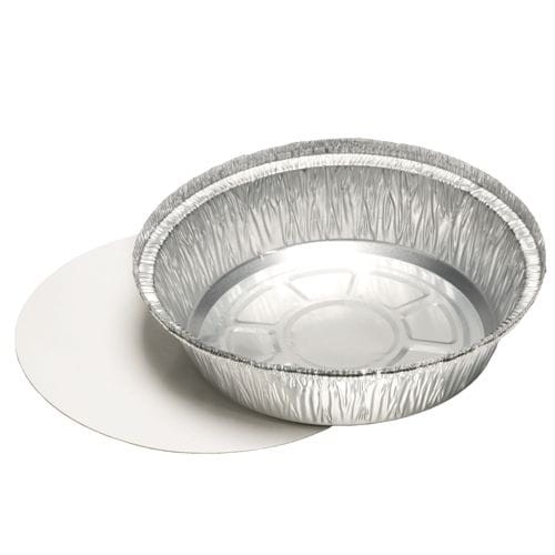 Pojemnik aluminiowy z pokrywką z tektury 770 ml