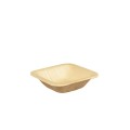 Tacka z liści palmowych, 8 x 8 x 2 cm, 40 ml
