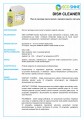 DISH CLEANER (pojemnik 1 l) Ulotka produktowa