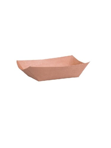 Tacka papierowa, kraft, "S", 14 x 9,5 x 3,5 cm