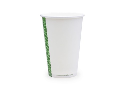 Kubek jednowarstwowy, biały, fi 89 mm, 450 ml