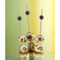 Fingerfood - patyczki "Black Pearl" 12,5 cm