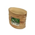Tacka z liści palmowych, owalna, 20 x 12,5 x 3 cm, 300 ml