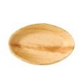 Tacka z liści palmowych, owalna, 20 x 12,5 x 3 cm, 300 ml
