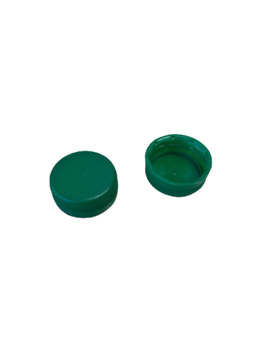 Zakrętka zielona do butelki rPET ⌀ 38 mm