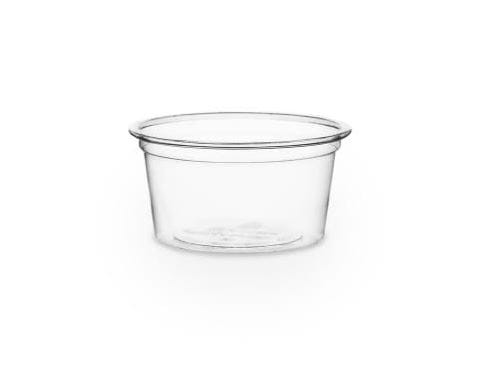 Pojemnik z rPETu na sos fi 62,5 mm, 50 ml