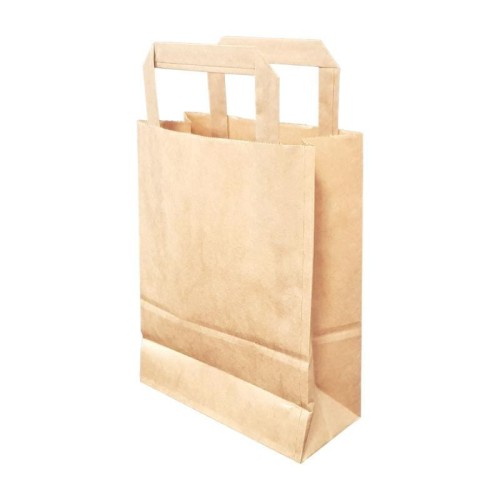 Torba papierowa kraft - 18 x 8,5 x 23 cm