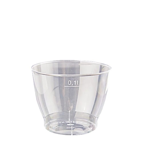 Kubek krystaliczny do napojów, fi 68 mm 100 ml