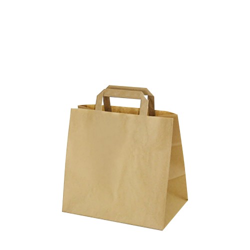 Torba papierowa kraft - 26 x 22 x 10 cm