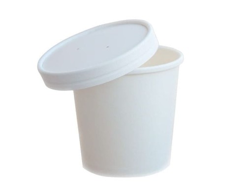 Pojemnik papierowy, okrągły, fi 97 mm, 470 ml