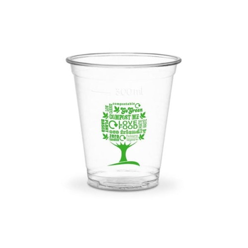 Kubek do napojów zimnych i deserów ⌀ 96 mm, 300 ml (z cechą na 300 ml)