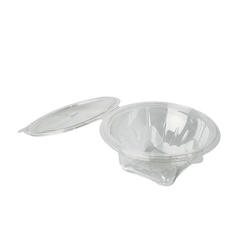 Pojemnik sałatkowy z PETu z pokrywką 750 ml ⌀ 177 mm 7,3 cm