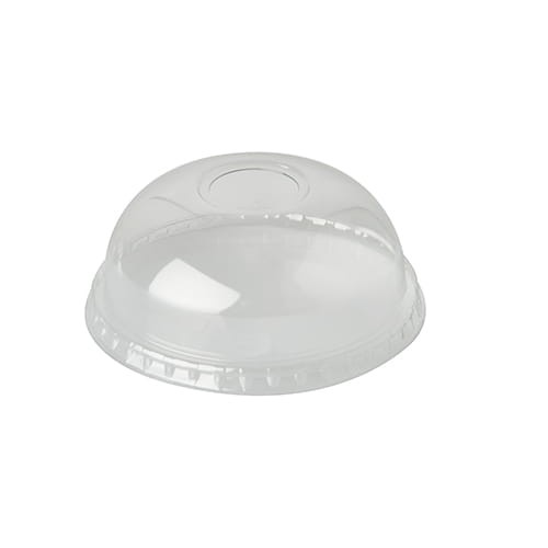 Pokrywka wypukła z otworem z PETu do kubka ⌀ 99 mm